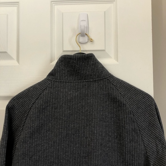 Varley Gray Ribbed Full Zip Jacket - Picture 9 of 15